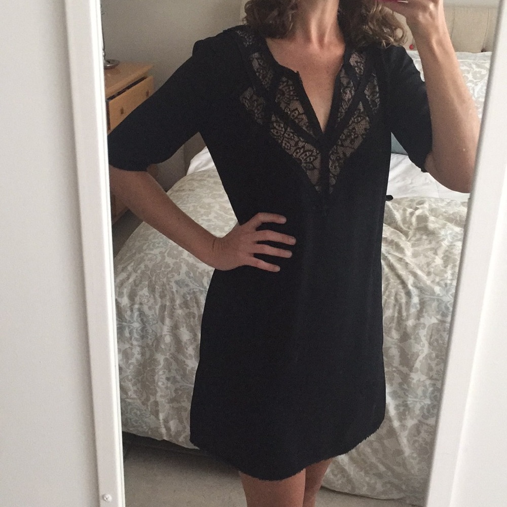 BCBG black dress